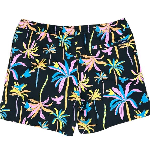 CHUBBIES Kids Swim Trunks The Black Light Nights Size XL 18/20 - Picture 5 of 6